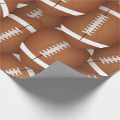 Football Patroonpapier Cadeaupapier (Hoek)