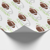 Football Pee Wee Cadeaupapier (Hoek)