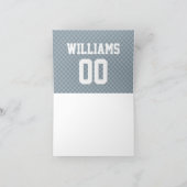 Football Pennant bedankkaart (Binnen)