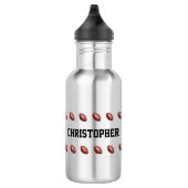 Football, persoonlijke naam,  waterfles  (Rechts)