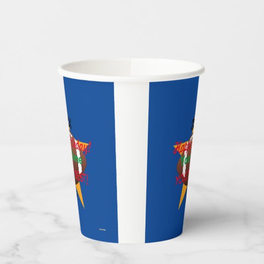 Football - Persoonlijke zgn. Birthday Paper Cups H Papieren Bekers (Links)