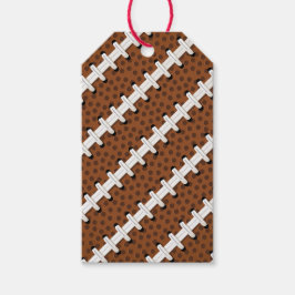 Football Pigskin Laces Sportteam Coach Player Cadeaulabel