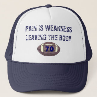 football, PIJN ZWAKTE HET LICHAAM, 70 Trucker Pet