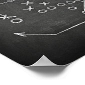 FOOTBALL PLAYBOOK Print Sports Decor (Hoek)