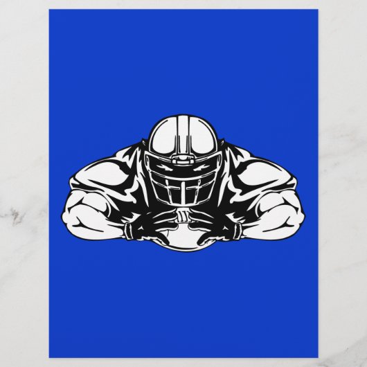 football_player100 DE SPELER VAN DE FOOTBALL TOUGH Flyer (Voorkant)