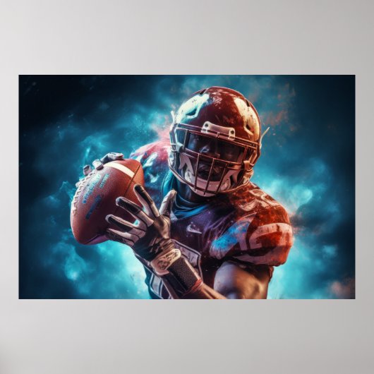 Football Player AndersWorldly Dimension Fantastisc Poster (Voorkant)