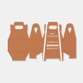 Football Player Ball Custom Sports Birthday Party Bedankdoosjes (Uitgevouwen)