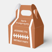 Football Player Ball Custom Sports Birthday Party