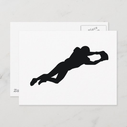 Football Player Briefkaart (Voorkant / Achterkant)