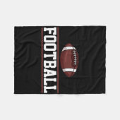 Football Player-cadeaus Fleece Deken (Voorkant (Horizontaal))