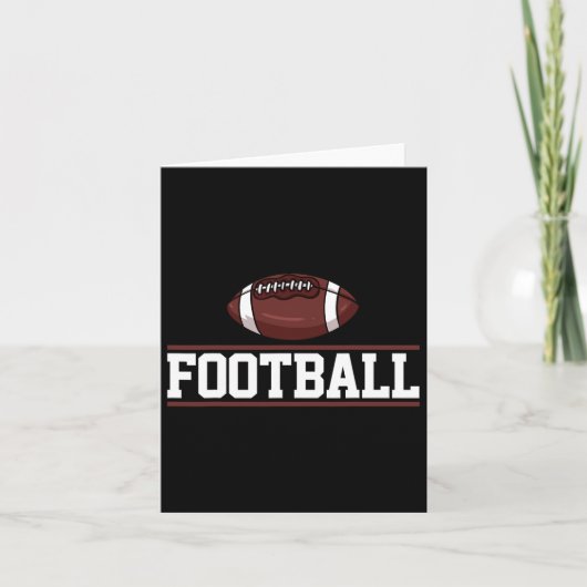 Football Player-cadeaus Kaart (Voorkant)