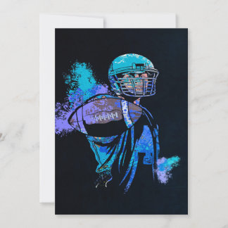 Football Player Canvas afdrukken