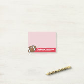 Football Player Coach of leraar - Moderne tekening Post-it® Notes (Op bureau)