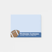 Football Player Coach of leraar - Moderne tekening Post-it® Notes (Voorkant)
