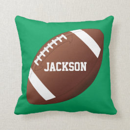 Football Player Custom Player/Team Name of Text Kussen