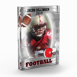 Football Player Design - DIY Photo Template Fotoblokken