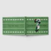 Football Player Design Guest Book Gastenboek (Volledig)