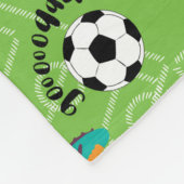 Football Player | Football is groot Fleece Deken (Hoek)