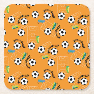 Football Player Football is onvoorwaardelijke li Kartonnen Onderzetters