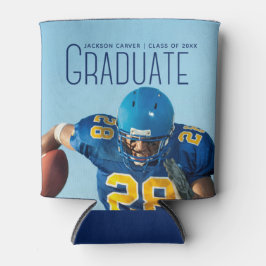 Football Player Foto Afstudeerfeest Blikjeskoeler