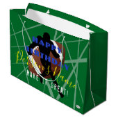 FOOTBALL Player Gift Bag HAMbyWG Groot Cadeauzakje (Achterkant Gekanteld)