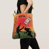Football Player Kickball Tote Bag (Dichtbij)