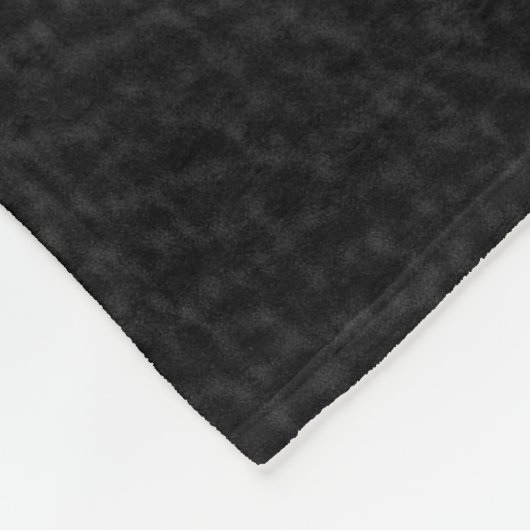 Football Player met Quarterback Black Silver Fleece Deken (Hoek)