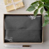 Football Player met Quarterback Black Silver Tissuepapier (Geschenk)