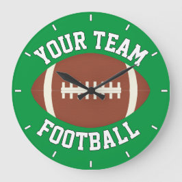 Football Player of Coach Custom Team Name Sports Grote Klok