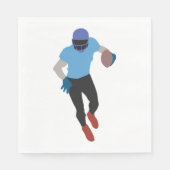Football Player Paper Napkins Servet (Voorkant)