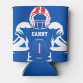 Football Player Persoonlijke Koelbox Blikjeskoeler (Voorkant)