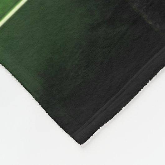 Football Player # Photo Name Team School Custom Fleece Deken (Hoek)