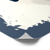 ← Football Player Portrait Abstracte Vector Art Poster (Hoek)