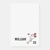 Football Player Post-it® Notes (Voorkant)