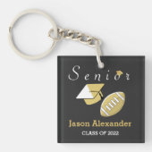 Football player seniorklasse van 2022 sleutelhanger (Voorkant)