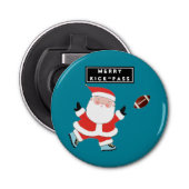 Football Player Stocking Stuffer Button Flesopener (Voorkant)