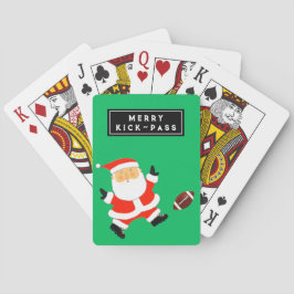 Football Player Stocking Stuffer Pokerkaarten