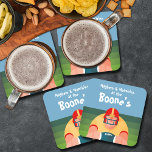 Football Player Super Fan Game Day Kartonnen Onderzetters<br><div class="desc">Pas deze football player papieren onderzetters met jouw naam aan,  zodat je klaar bent voor het grote spel. Bekijk de uitnodigingen en meer in onze winkel.</div>