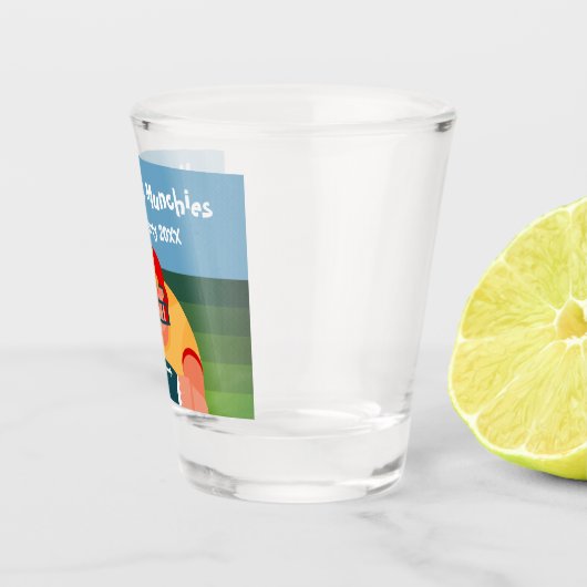 Football Player Super Fan Game Day Shot Glas (Rechts)
