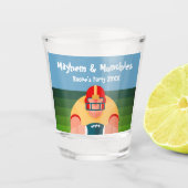 Football Player Super Fan Game Day Shot Glas (Voorkant)