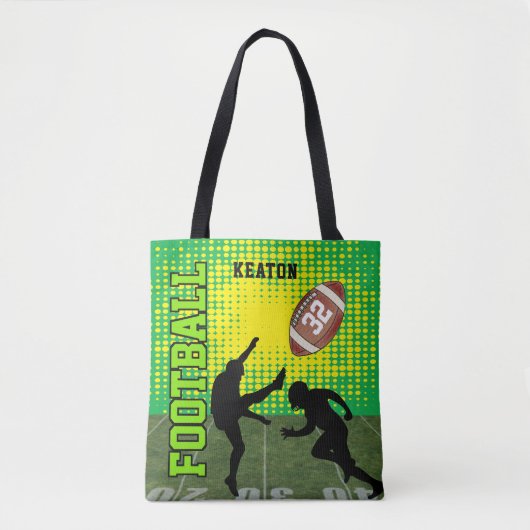 Football Player Tote Bag (Voorkant)