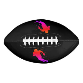 Football Player Touchdown Zwart en Fluorescent
