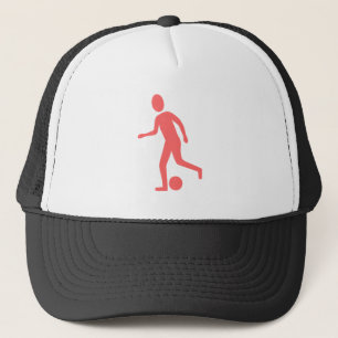 Football Player - Tropisch roze Trucker Pet