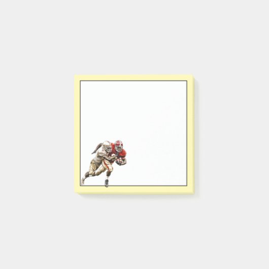 Football Players Post-it® Notes (Voorkant)