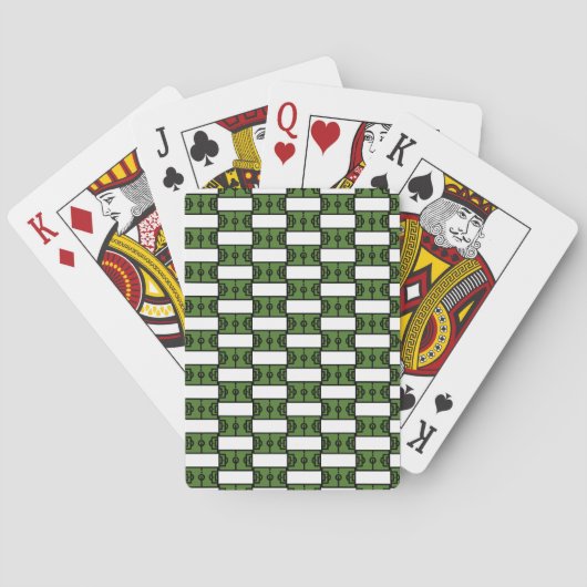 football pokerkaarten (Achterkant)