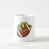 Football pompoen gezicht koffiemok (Center)