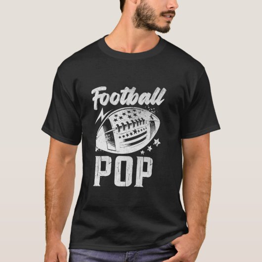  Football Pop Cadeaus voor Vaderdag Dad GR T-shirt (Voorkant)