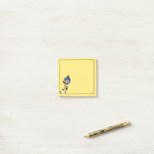 Football Post-it-Notes Post-it® Notes (Op bureau)