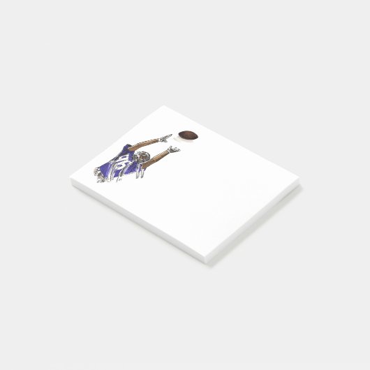 Football Post-it-Notes Post-it® Notes (Schuin)