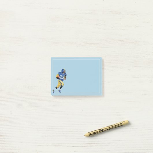 Football Post-it-Notes Post-it® Notes (Op bureau)